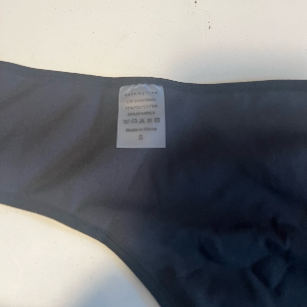 Adjustable Ostomy Support Belt – Stealth Belt for Ostomy Bags (Black, Size Small - Picture 4 of 6